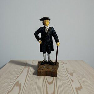 Colonial Williamsburg Strolling Man Figurine By Lang & Wise 2001